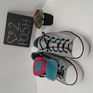 Converse All Stars Double Tongue Raspberry/Teal